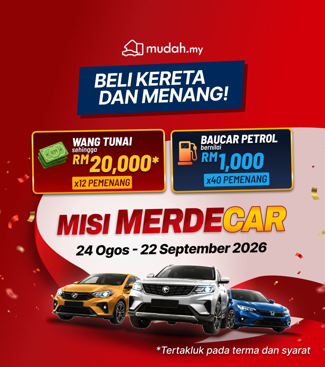 MerdeCAR Dream Contest &ndash; Win 68% off your dream car